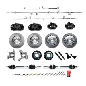 Ford Mustang Brake Kit - Front - Ford Racing - GT350R Brake Upgrade Kit - Black - `15-`21